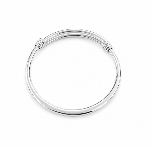 925 Sterling Silver Bangle / Kada