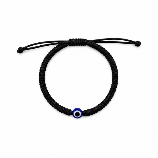 Adjustable Nazar Bracelet with Evil-Eye Bead (Child)