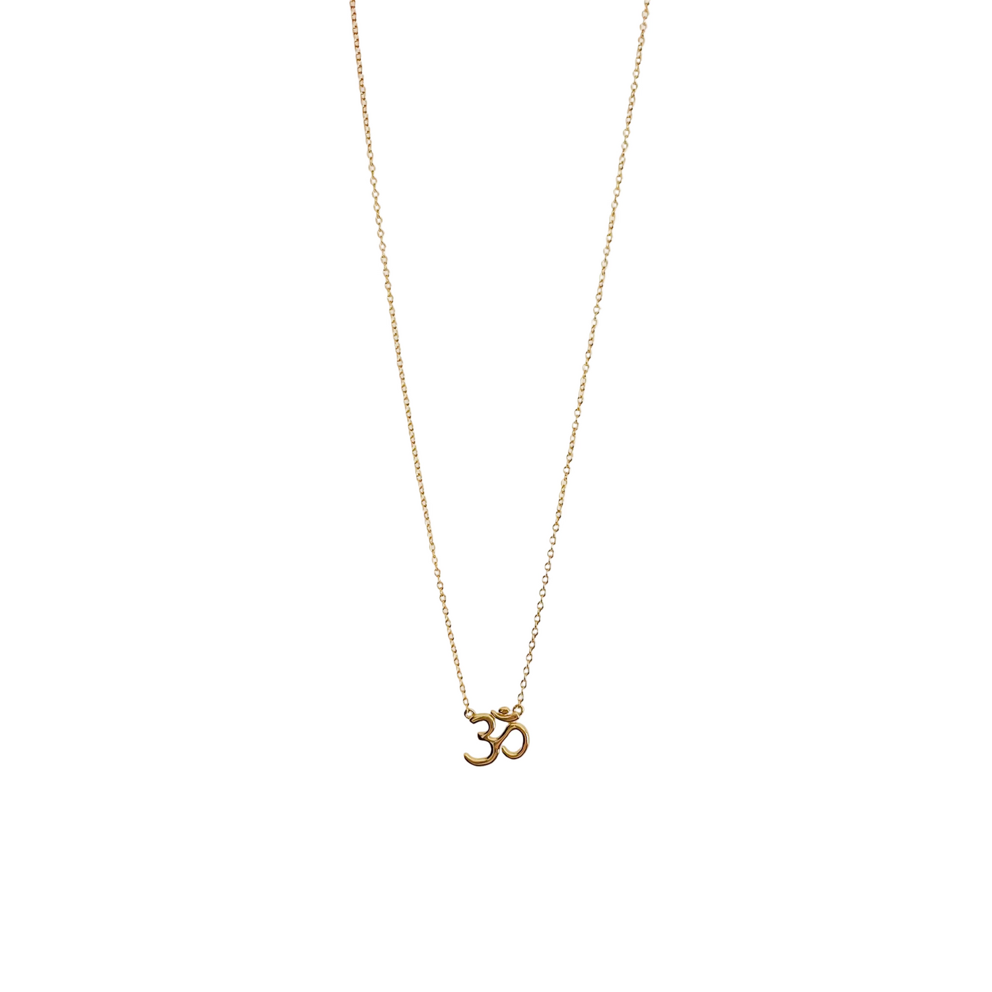 Aum Pendant Necklace – 18k Gold Vermeil