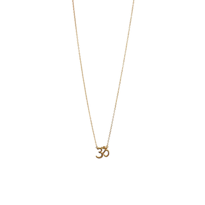 Aum Pendant Necklace – 18k Gold Vermeil