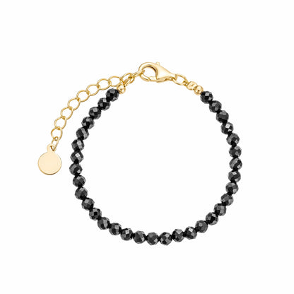 Black Onyx Beaded Bracelet (Child)